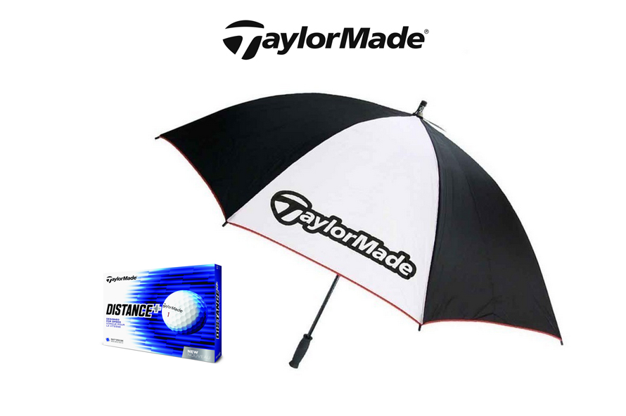 Taylormade 60-Inch Golf Umbrella GroupGolfer Featured Image