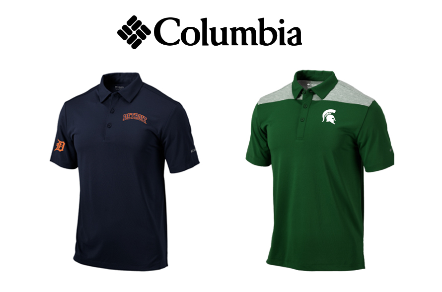 columbia sportswear golf shirts