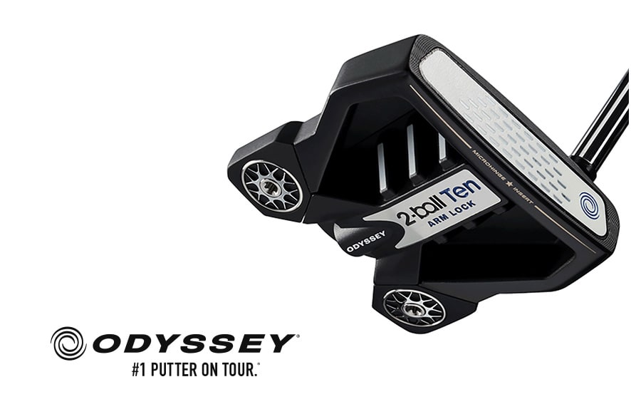 One Odyssey 2-Ball Ten Arm Lock Putter