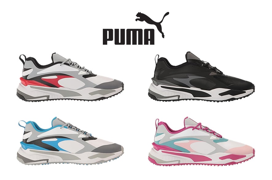 One Pair of Puma GS Fast Spikeless Golf Shoes