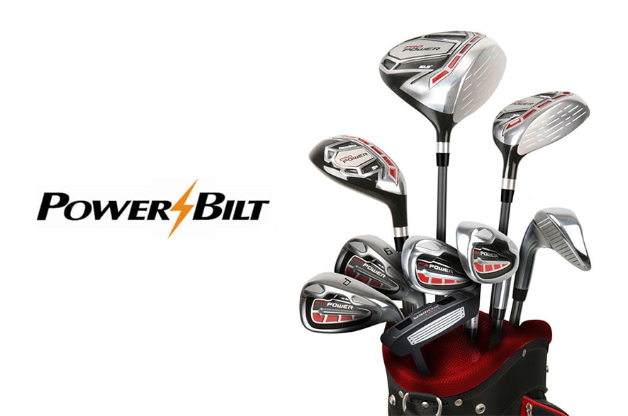 One PowerBilt Pro Power Nine Club Golf Set