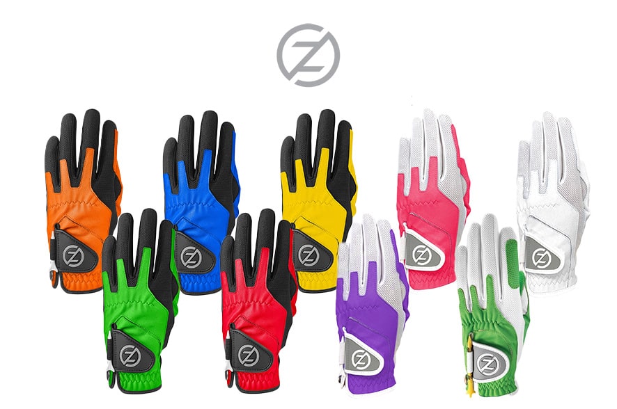 3-Pack of Zero Friction Performance Compression-Fit Golf Gloves